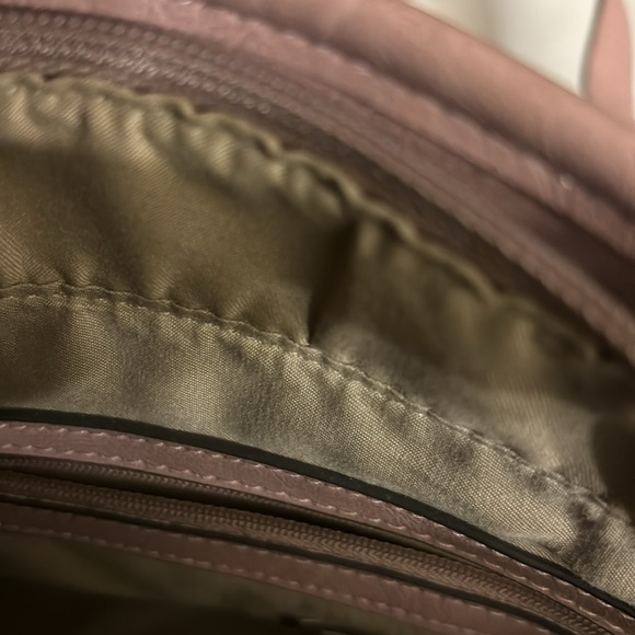 Rossetti crossbody/shoulder bag blush color with gold toned hardware. - Picture 8 of 9